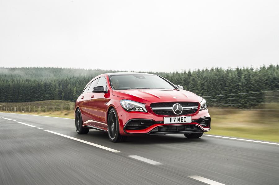  Mercedes-AMG CLA45 4Matic Shooting Brake 2016 года  (UK) (фото 16 из 26)